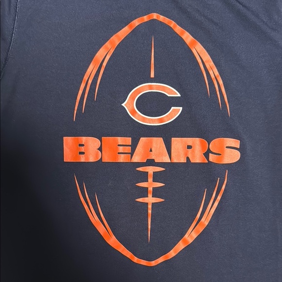 NFL Chicago Bears Youth Icon Navy T-Shirt - M - Picture 3 of 4